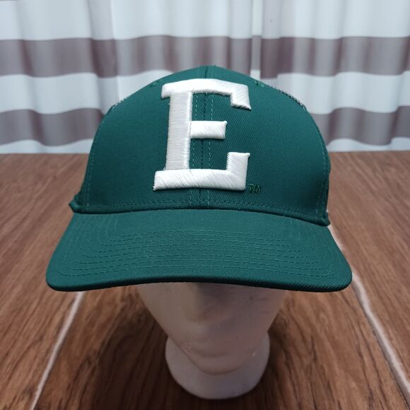 adidas Other - Eastern Michigan Eagles Hat Cap Adult Small Medium S/M Green Stretch Adidas